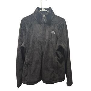 The North Face Fuzzy Fleece Jacket Teddy Sherpa Full Zip Gorpcore Black L